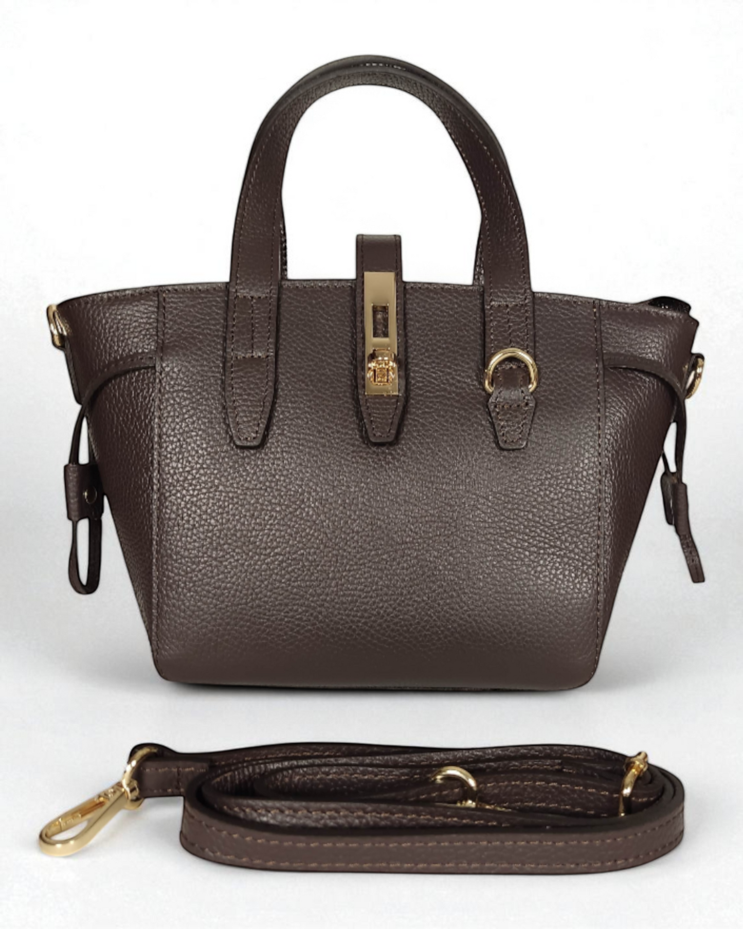 Bolso de mano "Chelsea" Marrón Chocolate