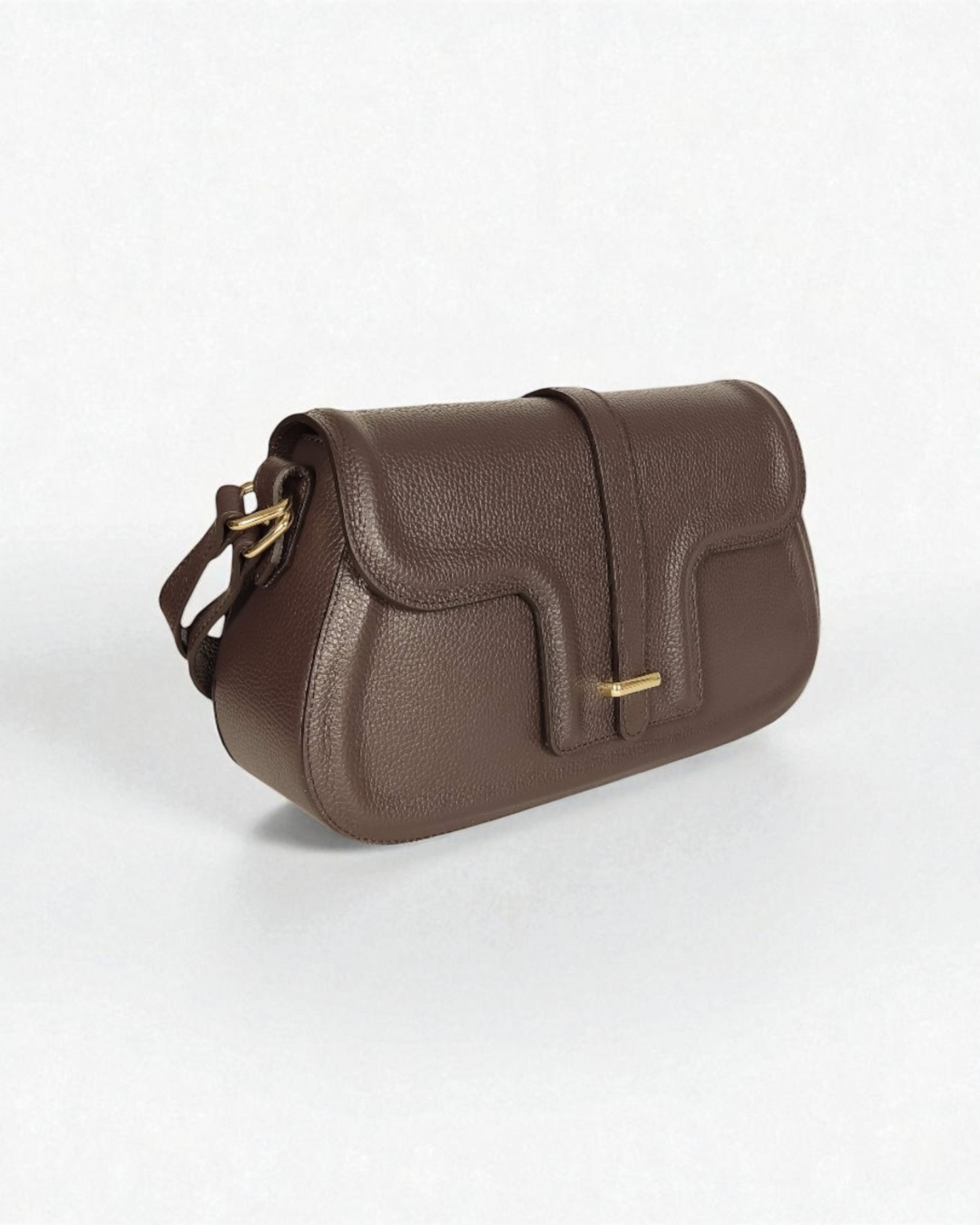 Bolso Bandolera grande "Glasgow" Marrón Chocolate