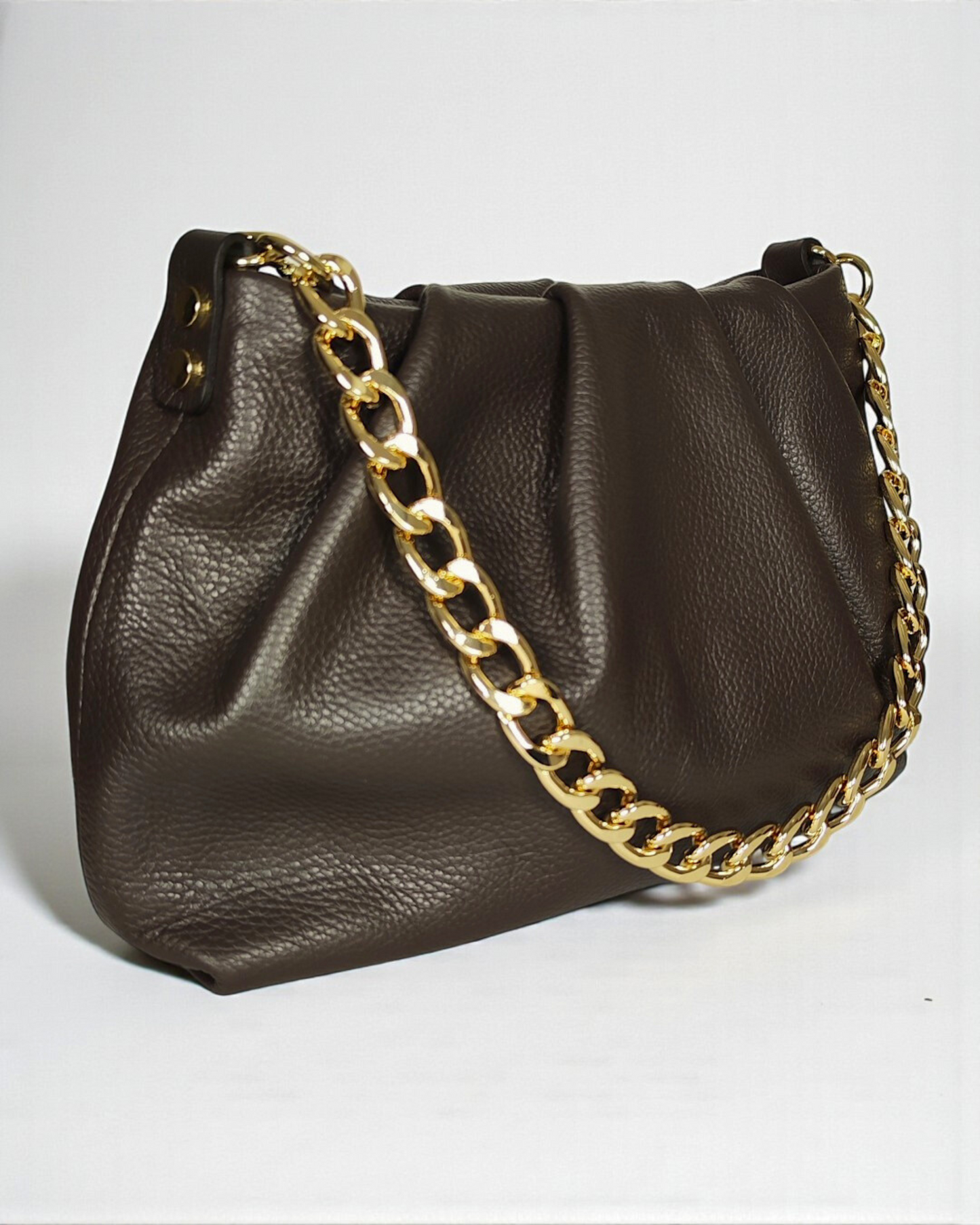 Bolso "Cardiff" marrón chocolate
