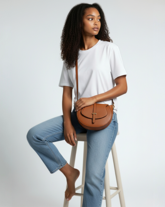 Bolso Bandolera "Montana" camel