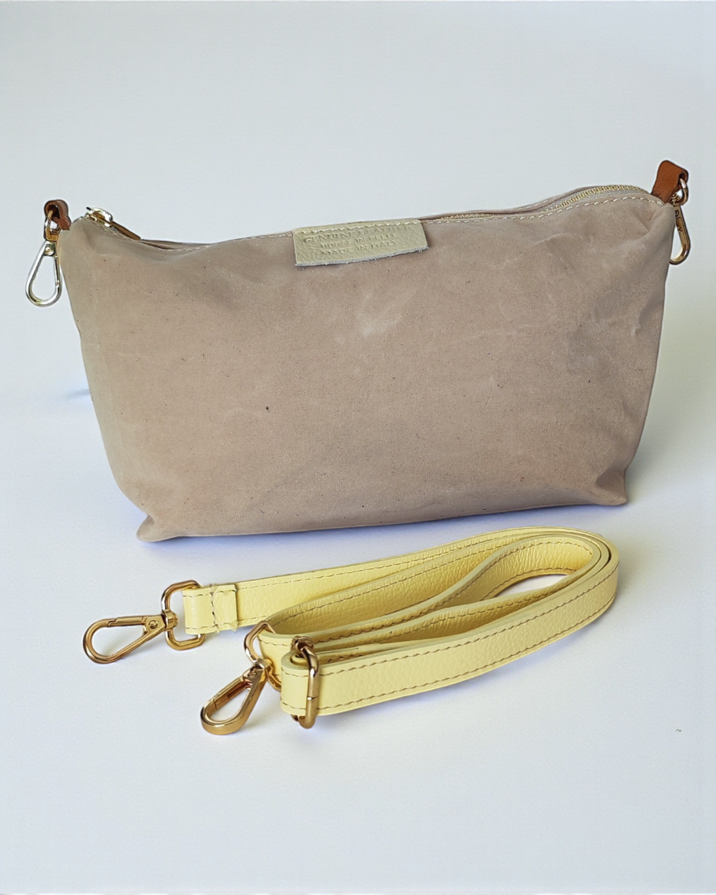 Tote Bag "Saint-Tropez" Amarillo mantequilla