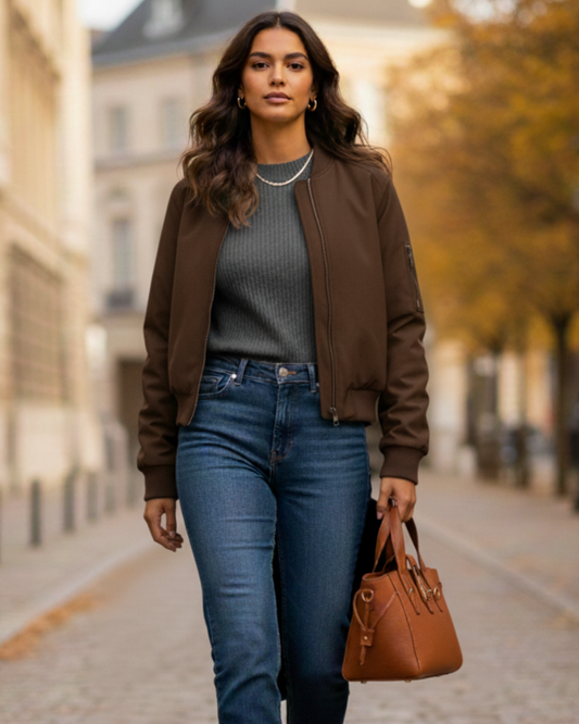 Bolso de mano "Chelsea" Camel