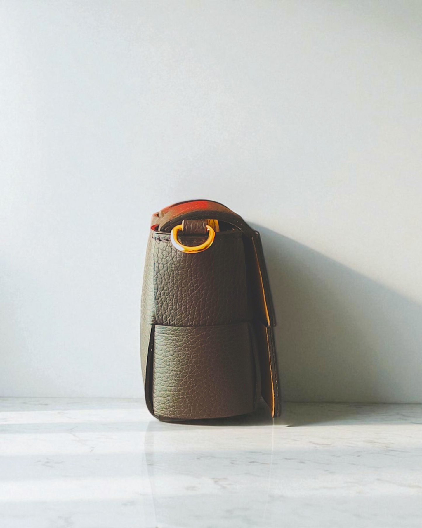 Bolso bandolera "Saint Germain" marrón chocolate