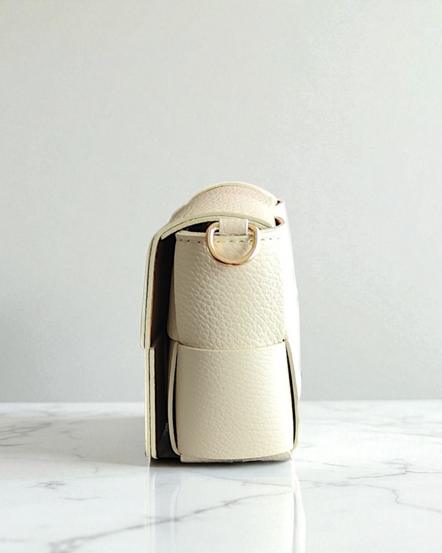 Bolso bandolera "Saint Germain" beige