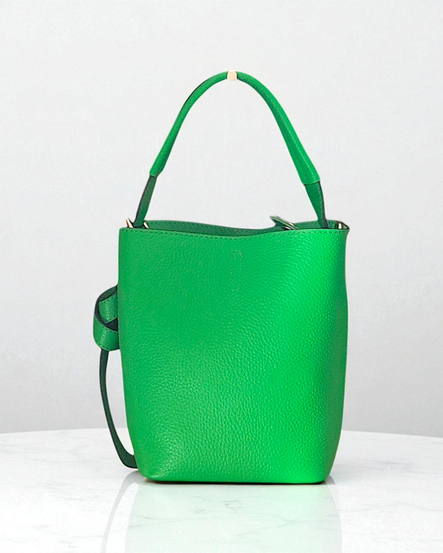 Bolsa tipo balde "Montmartre" verde