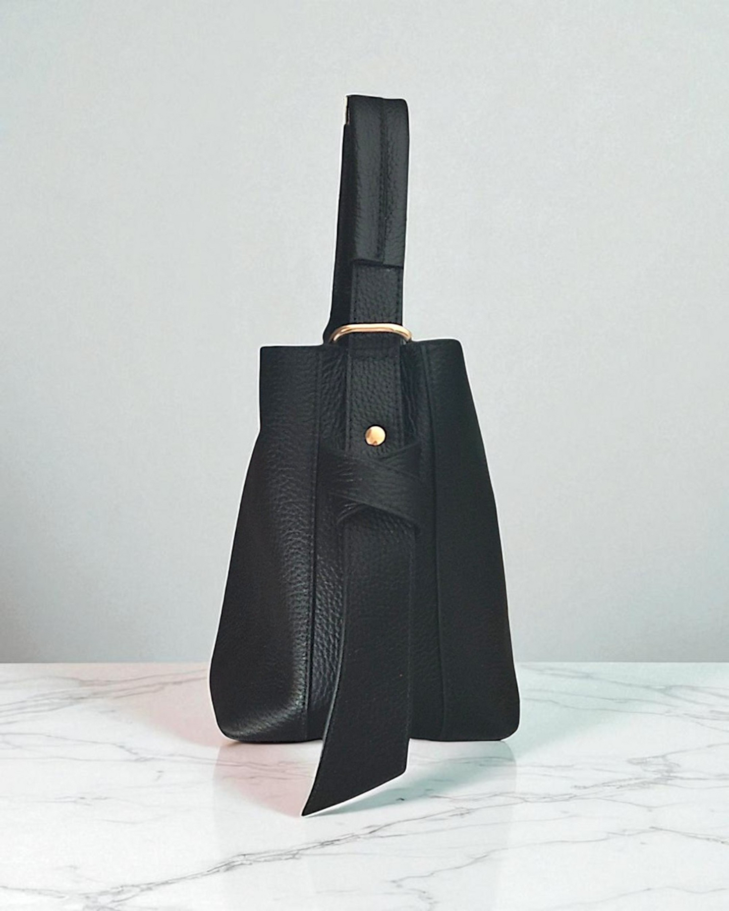 Bolso Bucket "Montmartre" negro