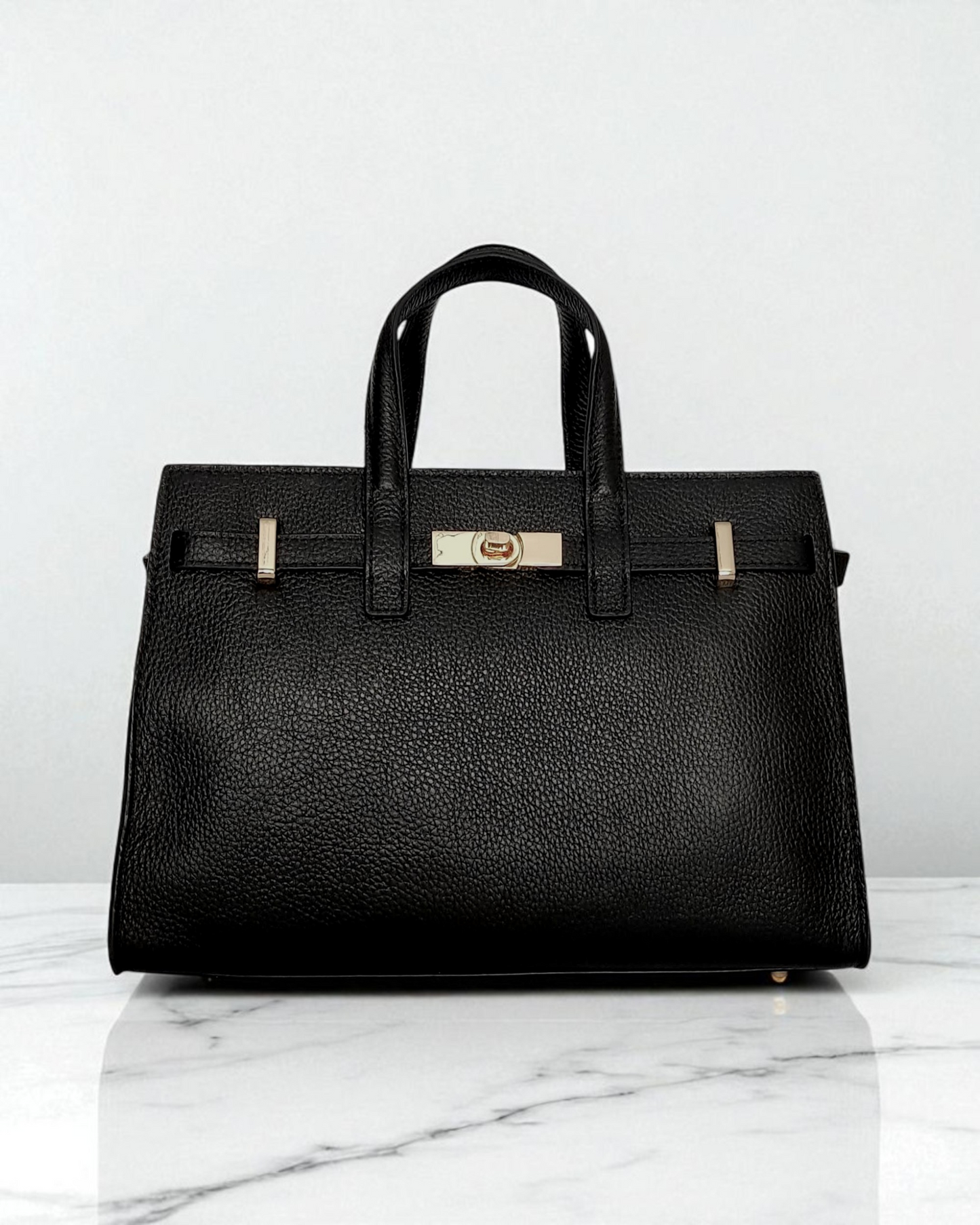 Bolso de mano "Champs-Élysées" negro