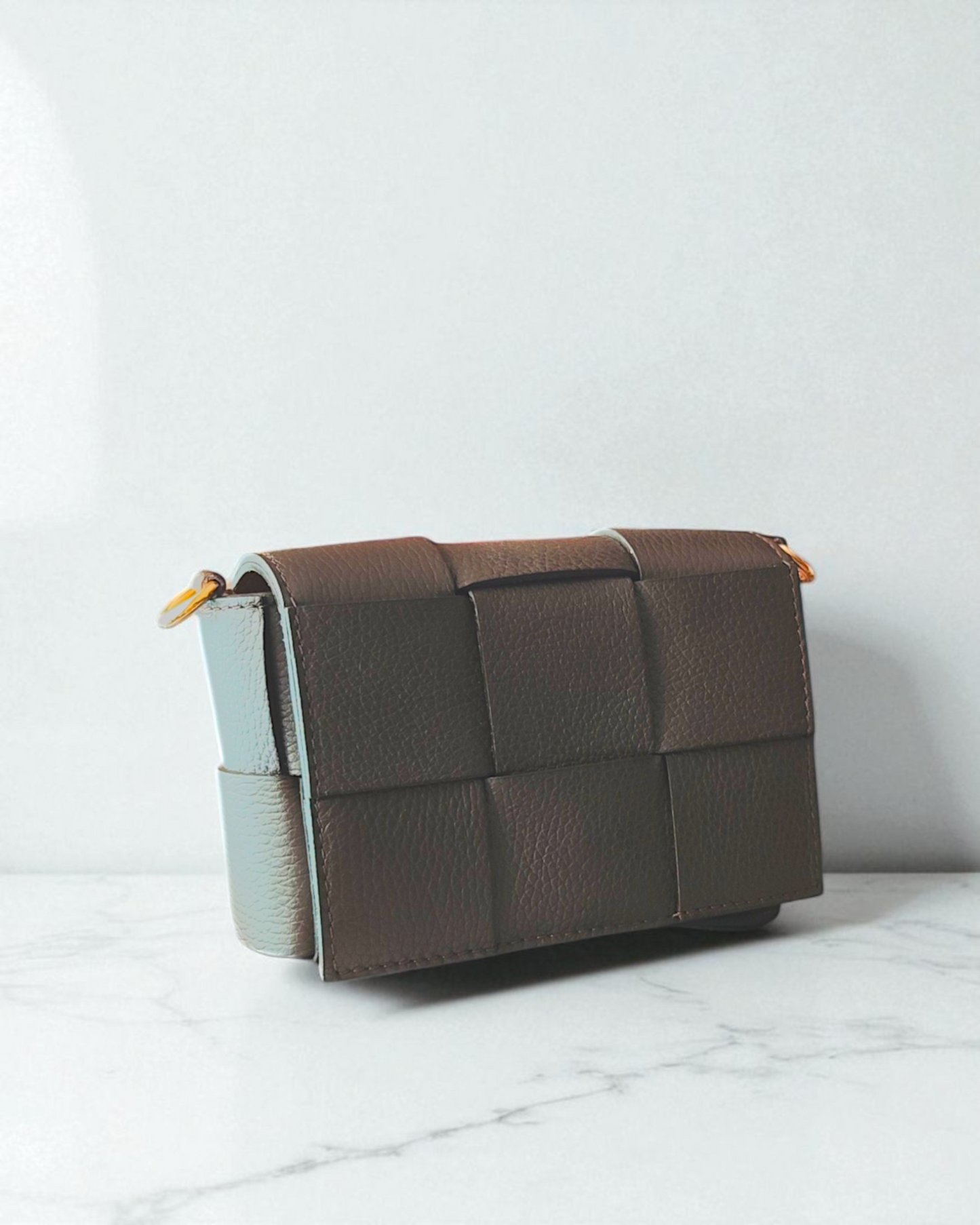 Bolso bandolera "Saint Germain" marrón chocolate