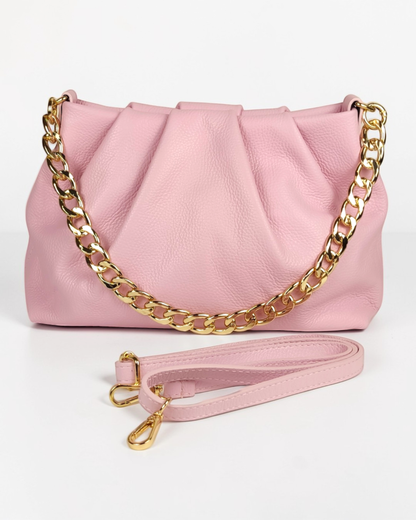 Bolso "Cardiff" rosa pastel