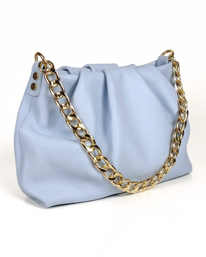 Bolso "Cardiff" azul cielo