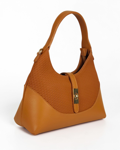 Bolso de mano "Cannes" camel