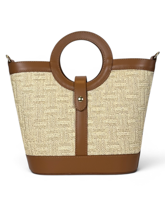 Bolso de mano "Gala" camel
