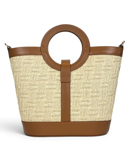 Bolso de mano "Gala" camel