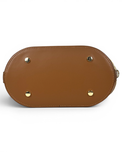Bolso de mano "Gala" camel