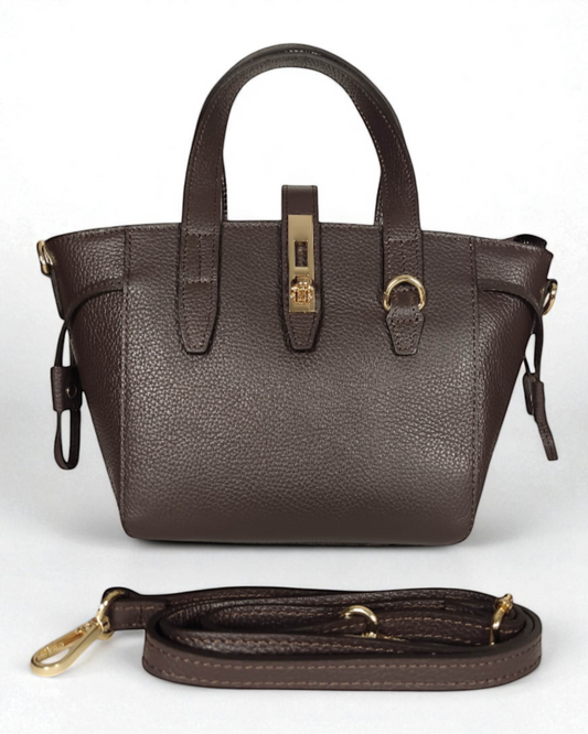 Bolso de mano "Chelsea" Marrón Chocolate