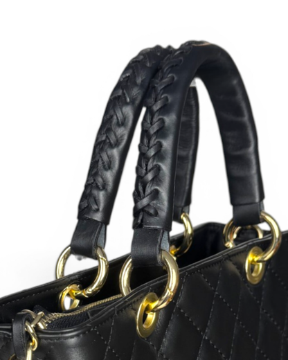Bolso de mano "Mónaco" negro