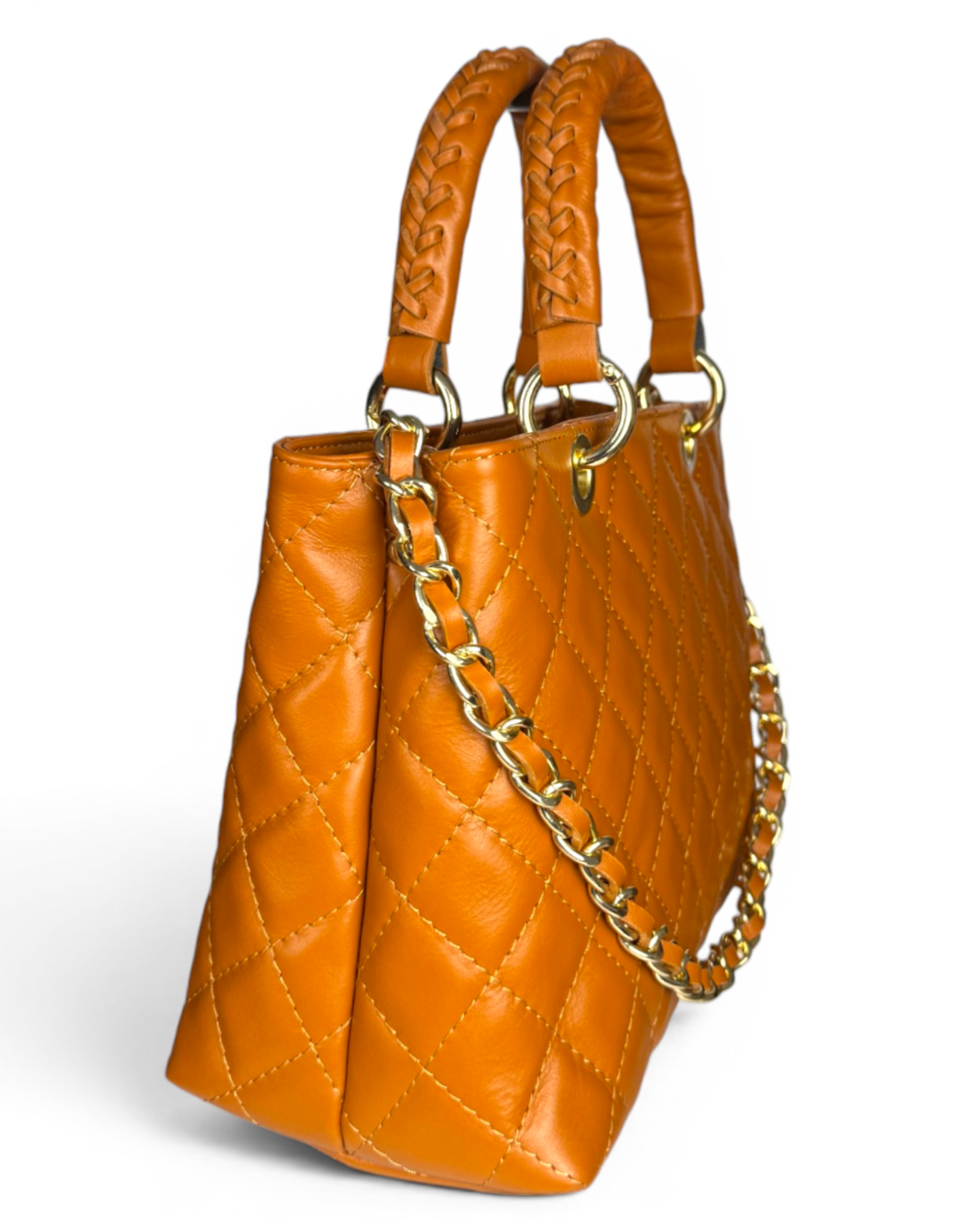 Bolso de mano "Mónaco" camel