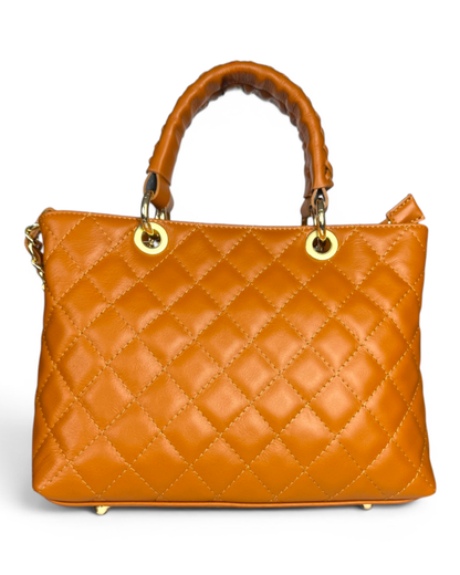 Bolso de mano "Mónaco" camel