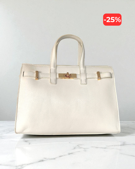 Bolsa branca "Champs-Élysées"