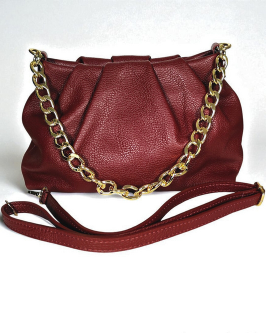 Bolso "Cardiff" burdeos