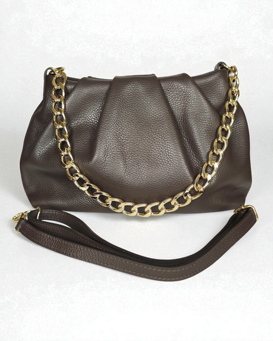 Bolso "Cardiff" marrón chocolate
