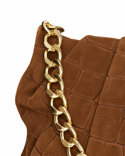 Bolso "Cardiff" ante camel