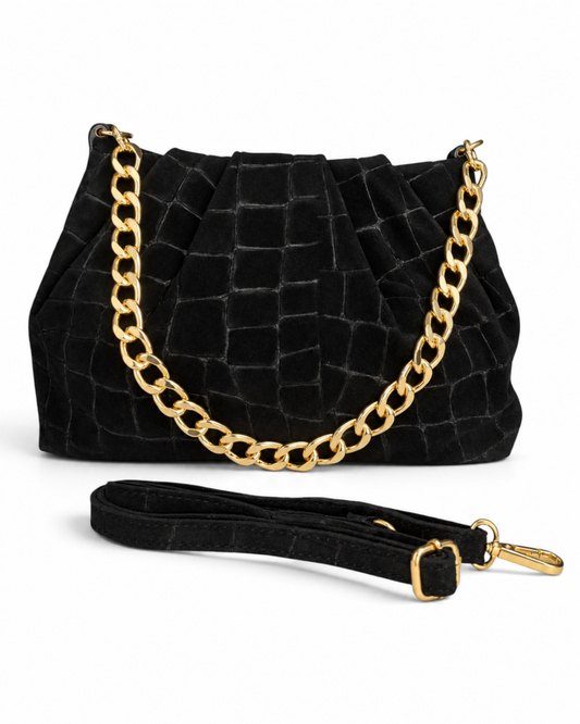 Bolso "Cardiff" ante negro