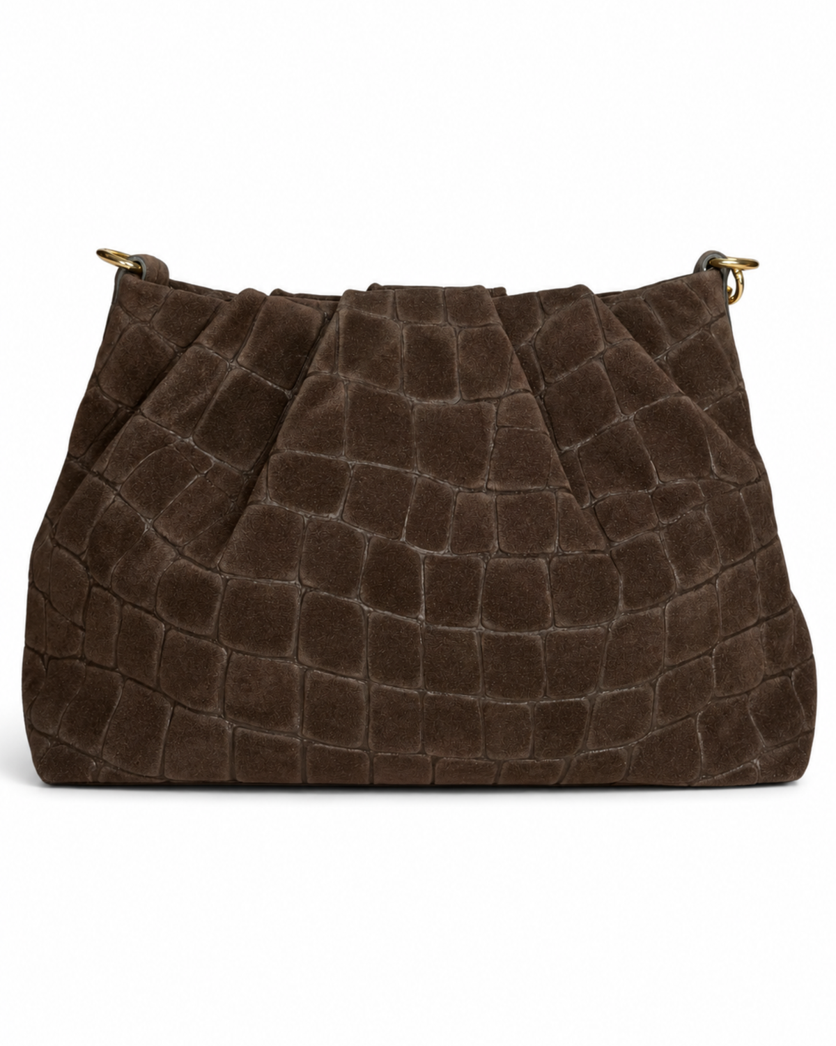 Bolso "Cardiff" ante marrón chocolate