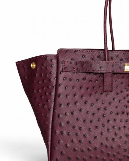 Bolso tote "Nairobi" berenjena