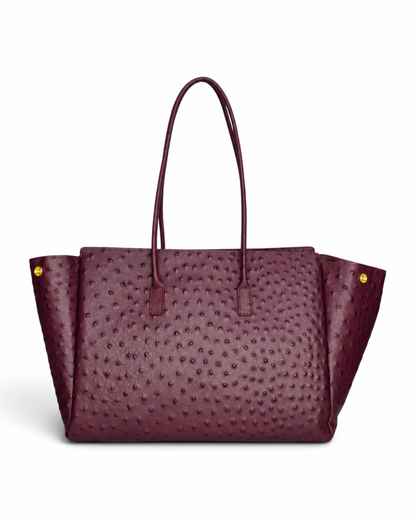 Bolso tote "Nairobi" berenjena