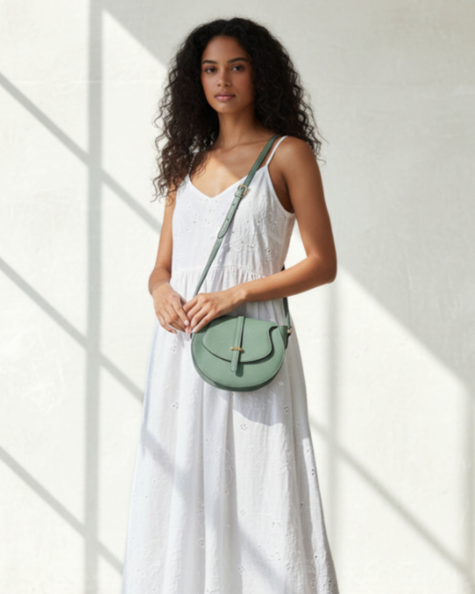 Bolso Bandolera "Montana" Verde agua