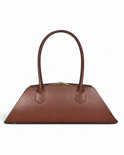 Bolso de hombro "London" camel