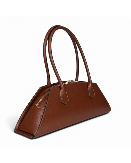 Bolso de hombro "London" camel