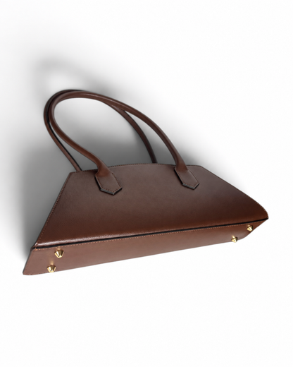 Bolso de hombro "London" camel