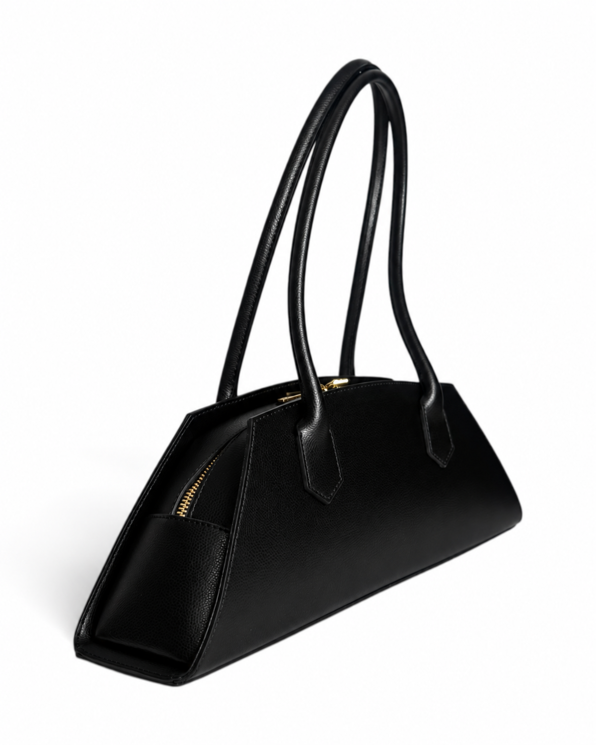Bolso de hombro "London" negro