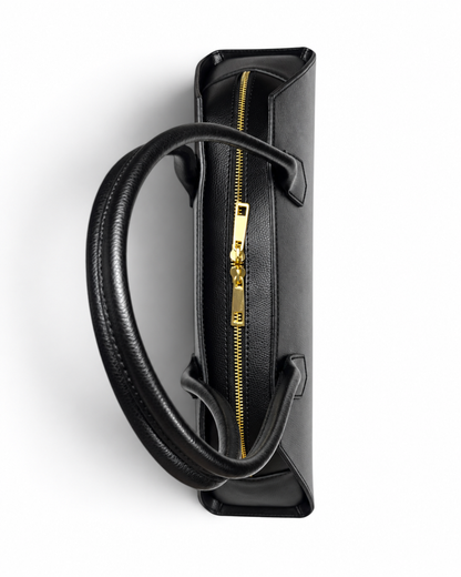 Bolso de hombro "London" negro