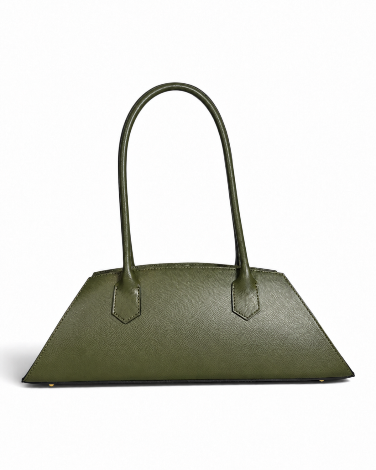 Bolso de hombro "London" verde oliva
