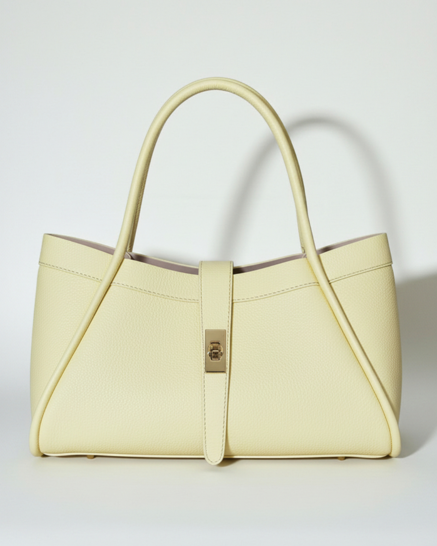 Tote Bag "Saint-Tropez" Amarillo mantequilla