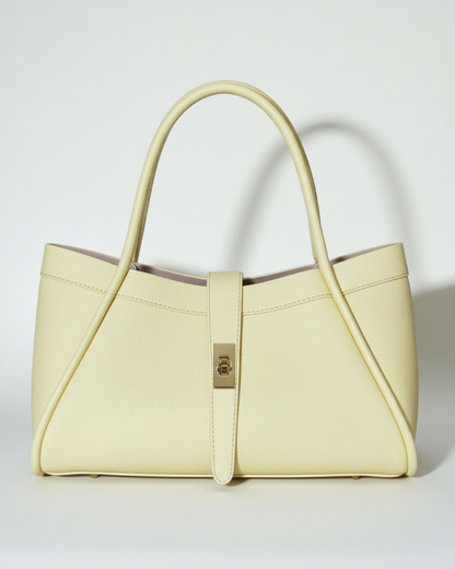 Tote Bag "Saint-Tropez" Amarillo mantequilla