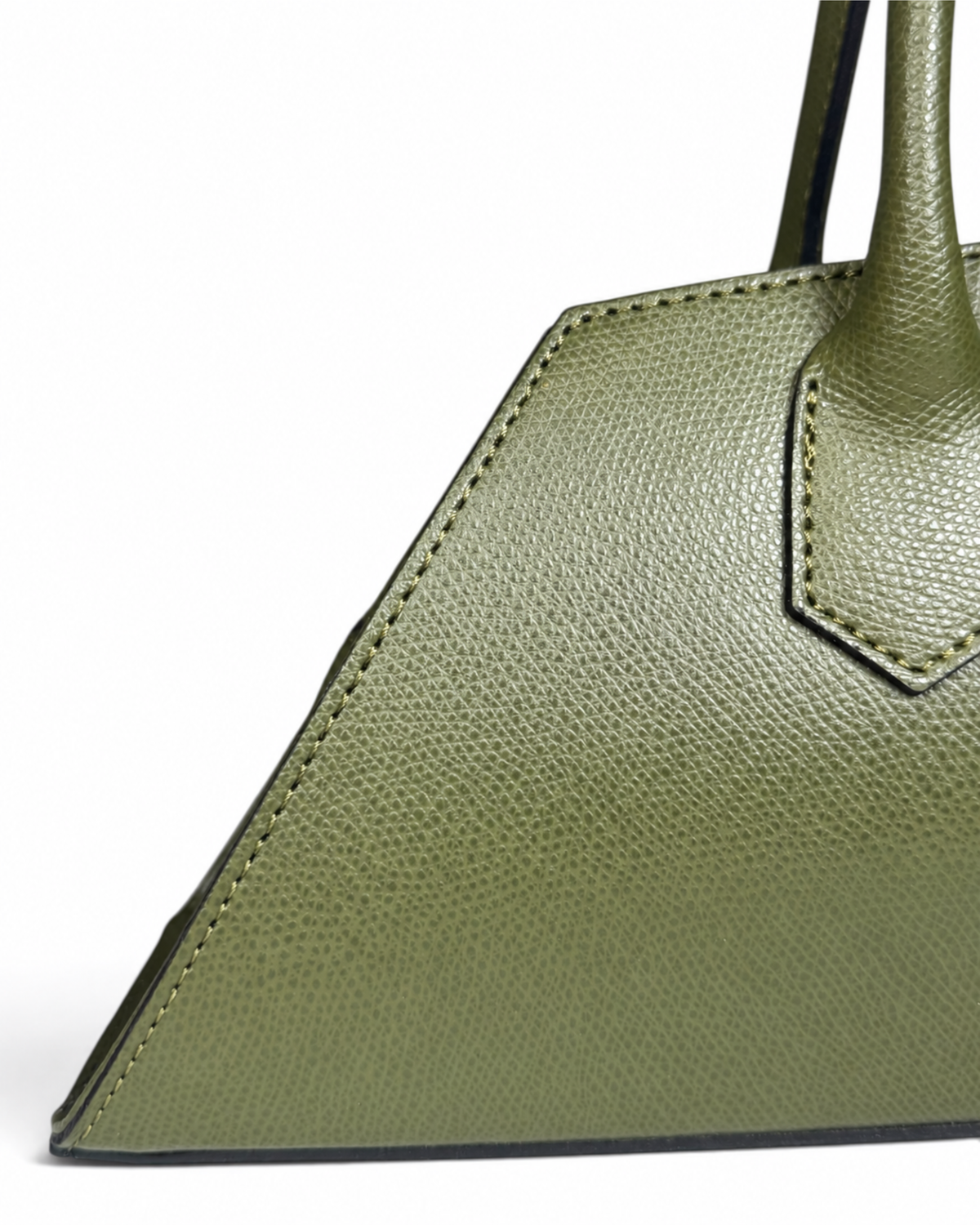 Bolso de hombro "London" verde oliva