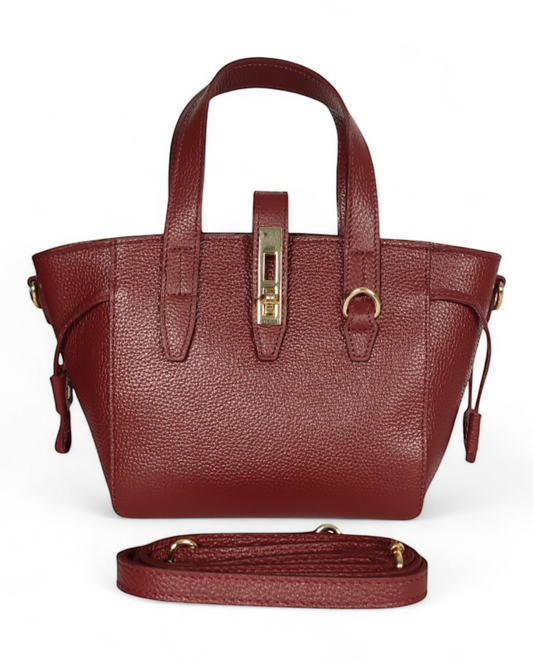 Bolso de mano "Chelsea" Burdeos
