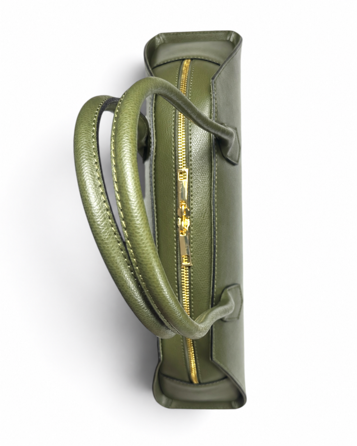 Bolso de hombro "London" verde oliva