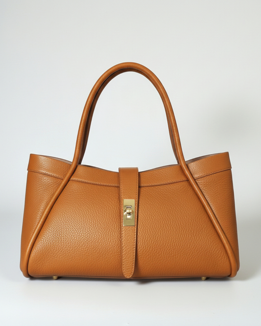 Tote Bag "Saint-Tropez" Camel claro
