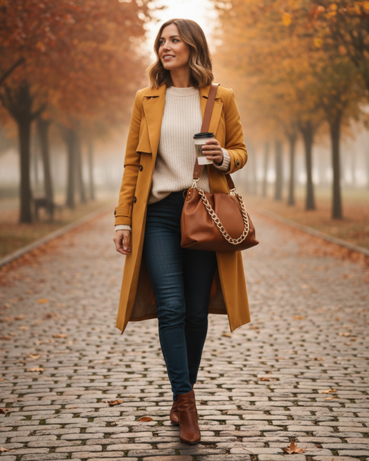 Bolso "Cardiff" camel