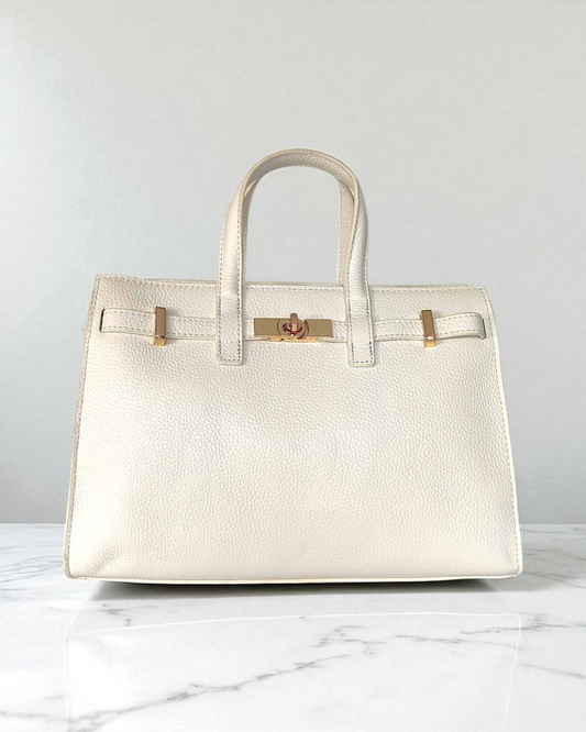 Bolso de mano "Champs-Élysées" blanco