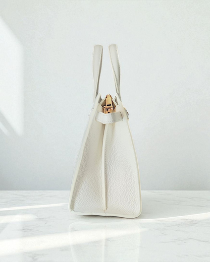 Bolso de mano "Champs-Élysées" blanco