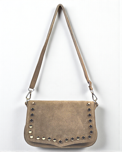 Bandolera ante "Oporto" taupe