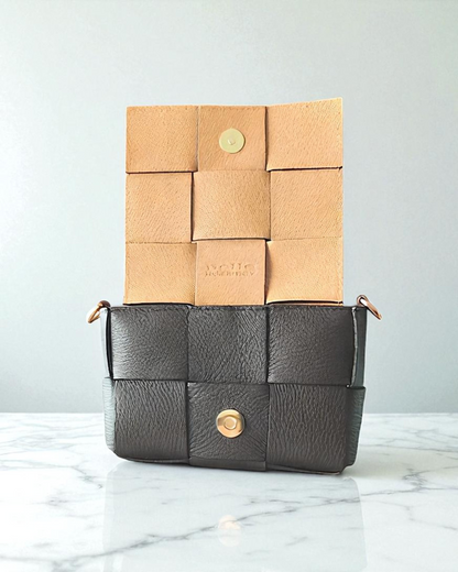Bolso bandolera "Saint Germain" marrón chocolate