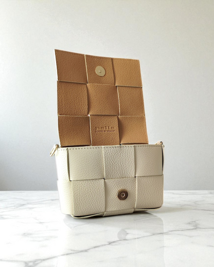 Bolso bandolera "Saint Germain" beige
