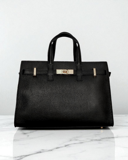 Bolso de mano "Champs-Élysées" negro